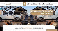 Desktop Screenshot of bushtrackers.com